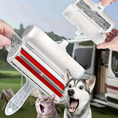 Reusable Pet Hair Roller Remover for Dog Cat - Lint Fur Rollers