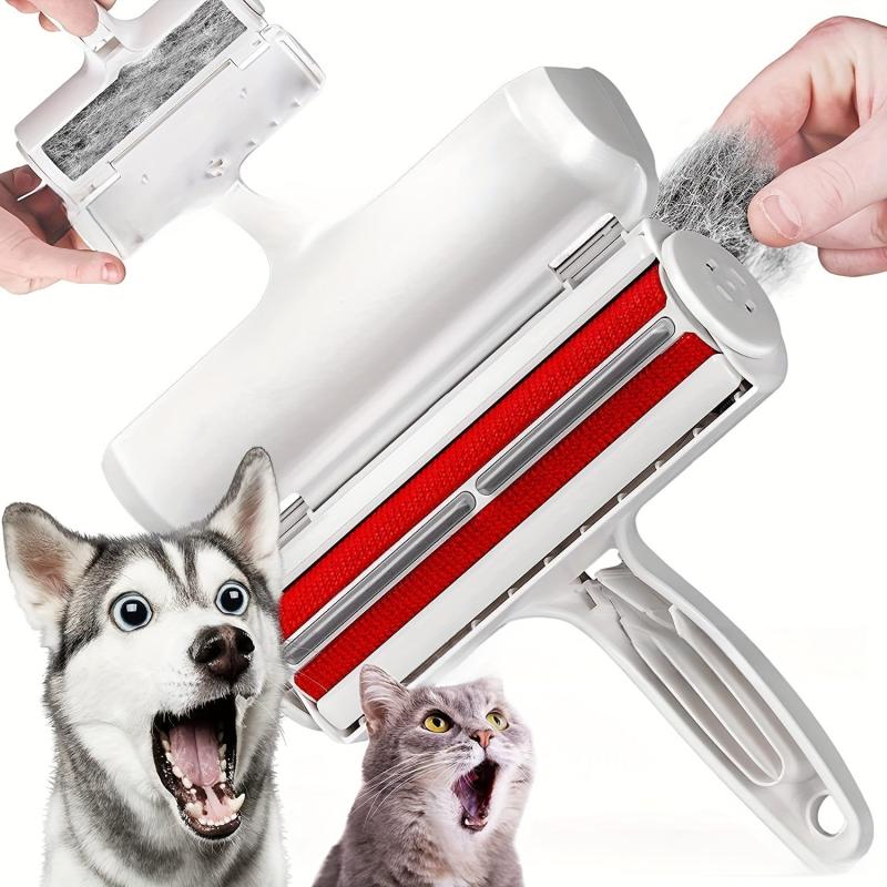 Reusable Pet Hair Roller Remover for Dog Cat - Lint Fur Rollers