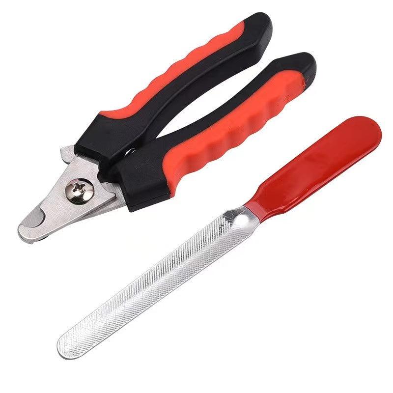 Large Dog Nail Clippers Multifunctional Teddy Cat Stainless Steel Scissors