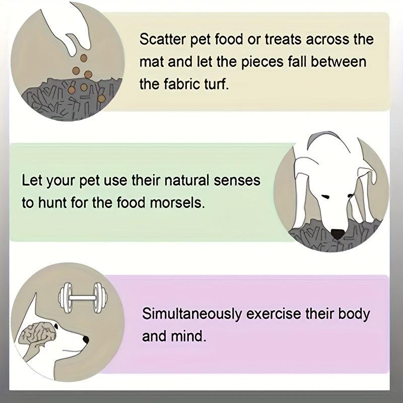 Interactive Pet Snuffle Mat Dog Puzzle Toy Sniffing Pad