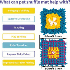 Interactive Pet Snuffle Mat Dog Puzzle Toy Sniffing Pad