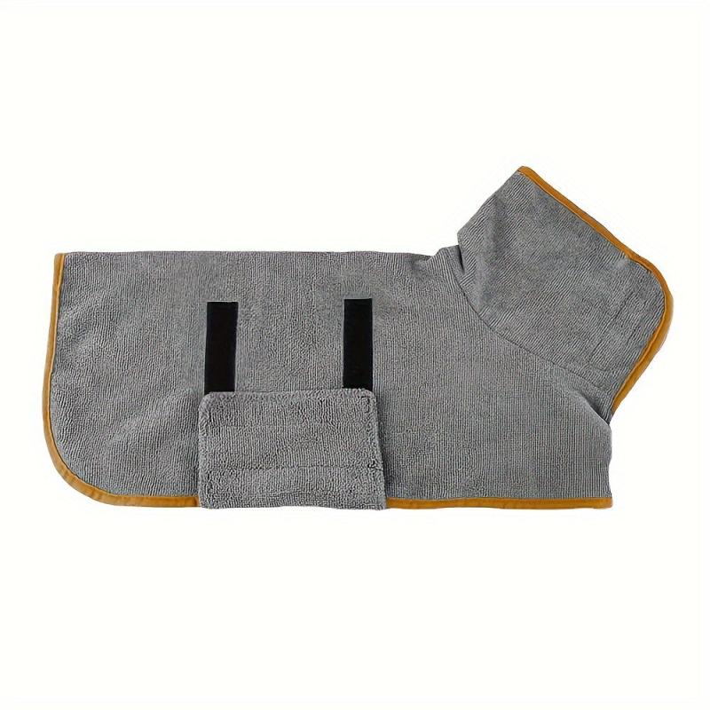 Absorbent Dog Bathrobe for Winter Warmth and Quick Drying