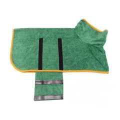 Absorbent Dog Bathrobe for Winter Warmth and Quick Drying