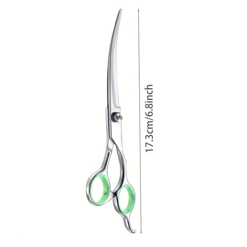 Professional Pet Grooming Scissors Curved Shears Dogs Cats