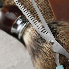 3pc Hair Cutting Scissors Set with Bangs Teeth Shears Comb Pet Grooming Tools