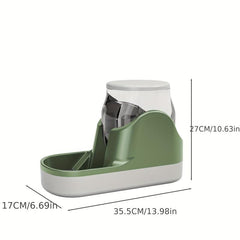 Automatic Pet Food Feeder Water Dispenser for Indoor Dogs