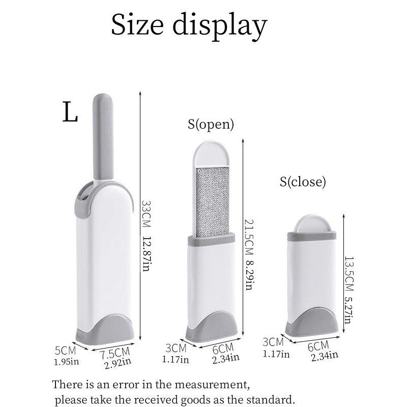 Portable Pet Hair Remover Fabric Fuzz Brush