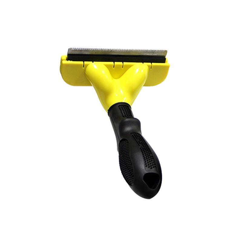 2 in 1 Pet Grooming Tool: Hair Removal Comb and Slicker Brush