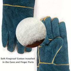 7inch Animal Handling Gloves Bite Resistant for Pet Scratching Reptiles