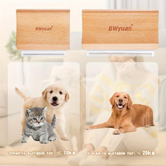 Wooden Deshedding Groom Brush for Cats, Dogs, Horses