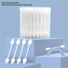 Pet Ear Swabs 56 Pieces Dogs Cats Ear Cleaning Supplies
