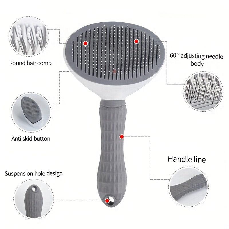 Automatic Cat Hair Removal Comb Pet Grooming Tool
