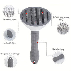 Automatic Cat Hair Removal Comb Pet Grooming Tool