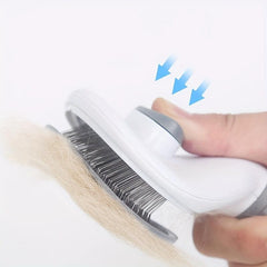 Automatic Cat Hair Removal Comb Pet Grooming Tool