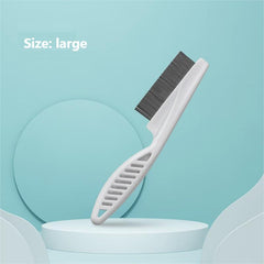 Stainless Steel Dog Cat Flea Comb for Grooming