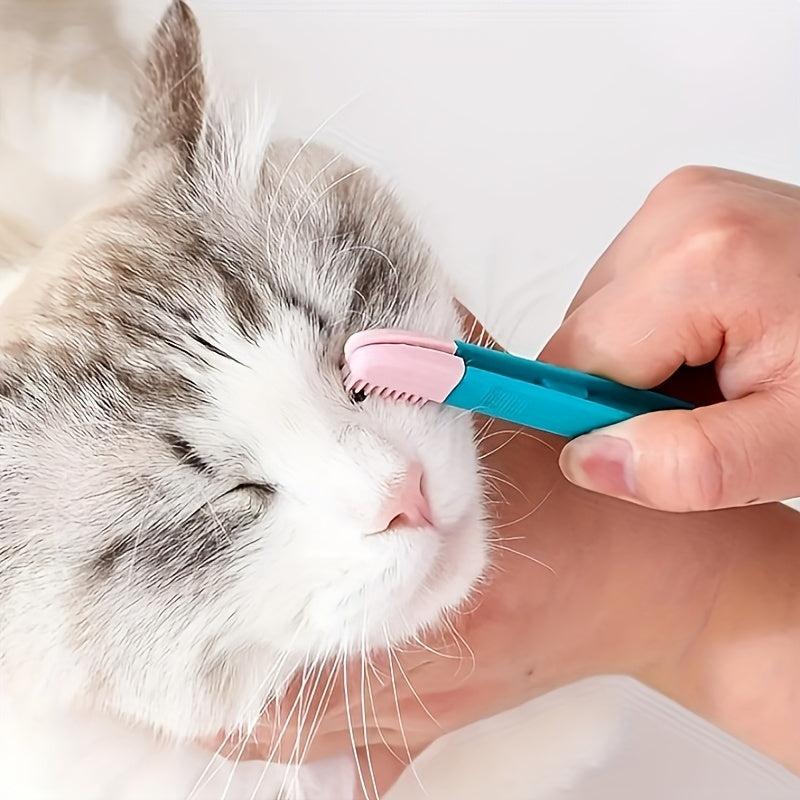 Silicone Cat Tear Stain Brush - Eliminate Pet Tear Stains