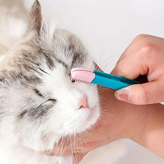 Silicone Cat Tear Stain Brush - Eliminate Pet Tear Stains