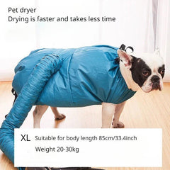 Pet Drying Bag Blower for Cats & Dogs Large Dogs Quick Dry Clothes