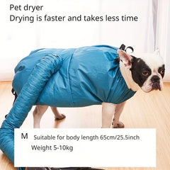 Pet Drying Bag Blower for Cats & Dogs Large Dogs Quick Dry Clothes