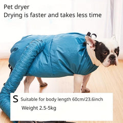 Pet Drying Bag Blower for Cats & Dogs Large Dogs Quick Dry Clothes