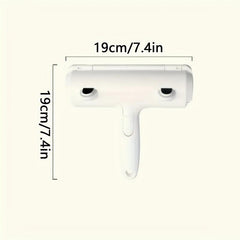 Pet Hair Remover Fabric Fuzz Brush Portable Reusable Dog Cat Lint Carpet Cleaner