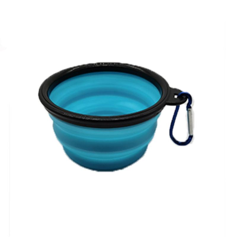 Portable Silicone Pet Food Bowl For Dogs And Cats, BPA-Free