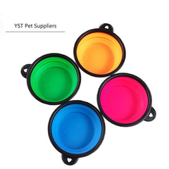 Portable Silicone Pet Food Bowl For Dogs And Cats, BPA-Free