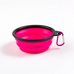 Portable Silicone Pet Food Bowl For Dogs And Cats, BPA-Free