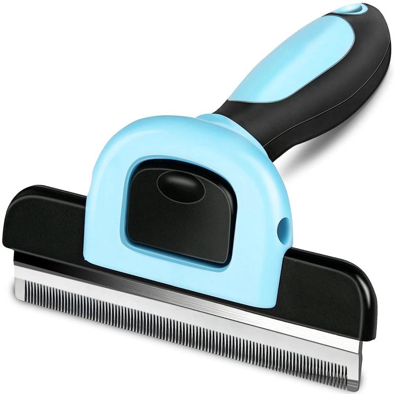 Pet Deshedding Tool for Dogs and Cats - Reduces Shedding