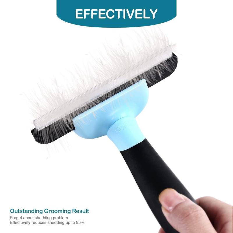 Pet Deshedding Tool for Dogs and Cats - Reduces Shedding