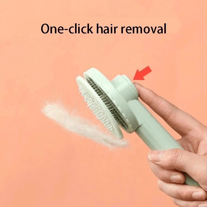 Pet Hair Removal Comb Self Cleaning Brush for Cats Dogs Hair Remover