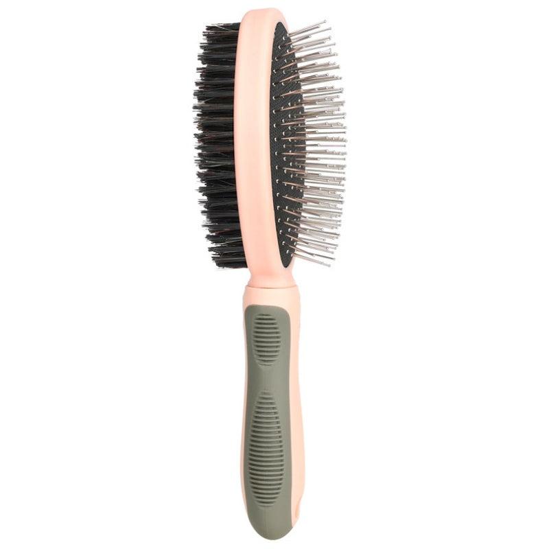 Dual Sided Dog Brush - Pin & Bristle Pet Brush