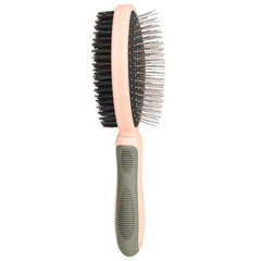 Dual Sided Dog Brush - Pin & Bristle Pet Brush