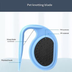 Durable Open Knot Comb for Pet Grooming