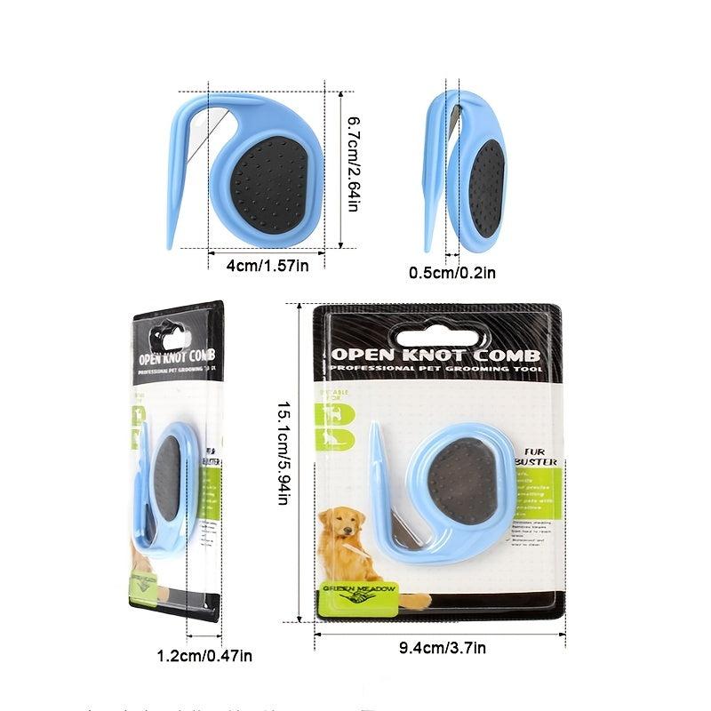Durable Open Knot Comb for Pet Grooming