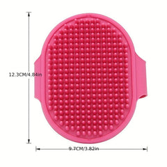 Silicone Pet Bath Brush and Cleaning Tool for Dogs and Cats - Gentle Grooming