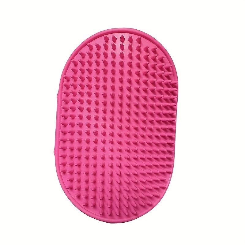 Silicone Pet Bath Brush and Cleaning Tool for Dogs and Cats - Gentle Grooming