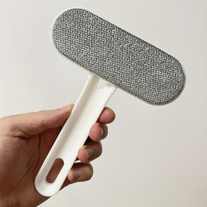 Portable Pet Hair Remover Brush Double Sided Lint Remover