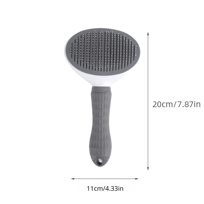 Float Hair Removal Slicker Brush - Pet Grooming Tool
