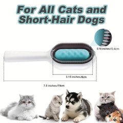 Multifunctional Pet Grooming Comb with Water Tank - Hair Removal Brush