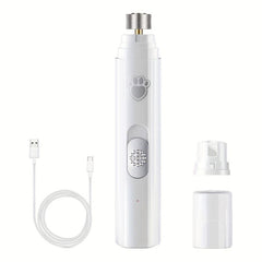 LED Pet Nail Grinder for Dogs & Cats - Paws Grooming Tool