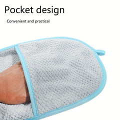 Pet Towels Soft Fiber Water Absorbent Bath Towel for Cat Dog