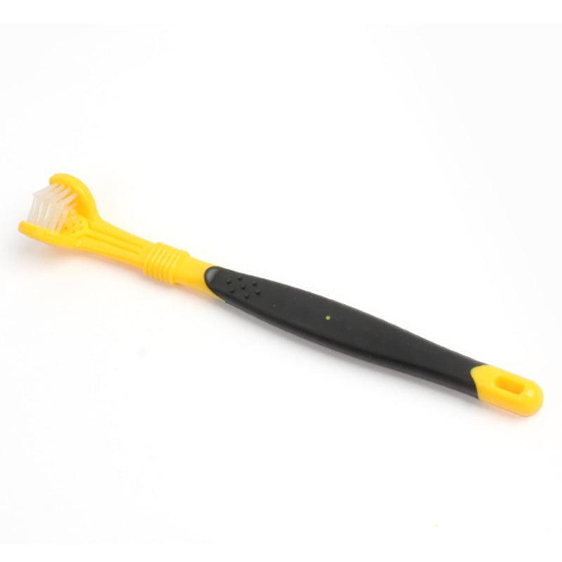 Pet Triple-Head Toothbrush for Dog and Cat Oral Care
