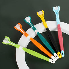 Pet Triple-Head Toothbrush for Dog and Cat Oral Care