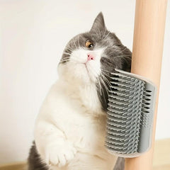 Cat Corner Rubbing Brush Pet Hair Removal Comb