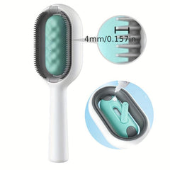 Multifunctional Cat Dog Grooming Comb Water Tank Hair Removal Brush Pet Supplies