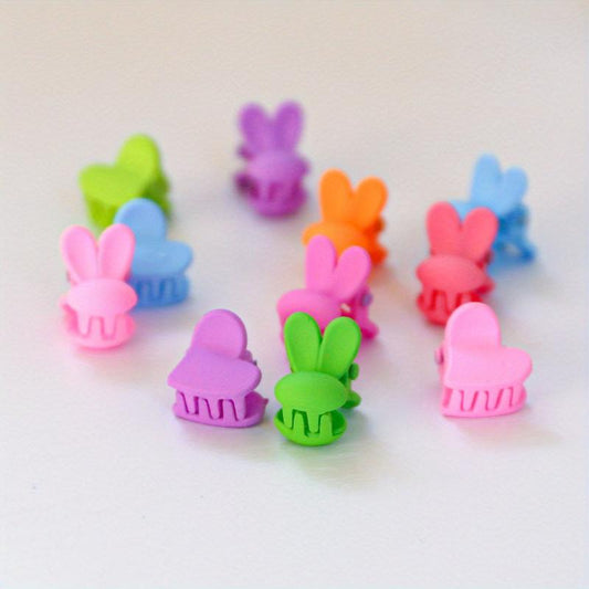 12pcs Small Dog Cat Hair Clip Assorted Colors Easy to Use Pet Accessory