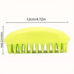 Pet Silicone Shampoo Brush Dog Grooming Shower Bath Brush