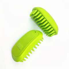Pet Silicone Shampoo Brush Dog Grooming Shower Bath Brush