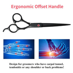 Professional Dog Grooming Scissors for Precise Hair Cutting